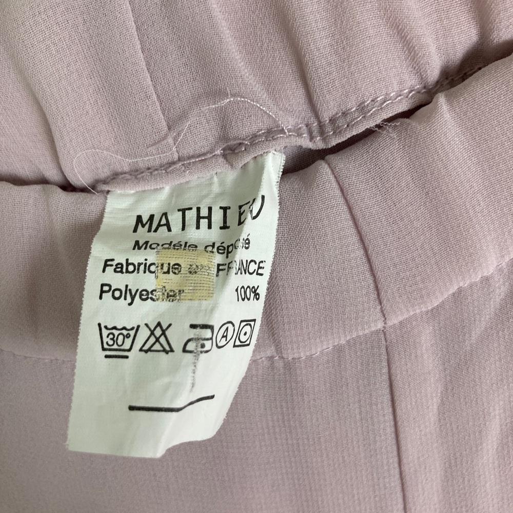 Mathieu Palazzo Pants Split Front Medium - image 5